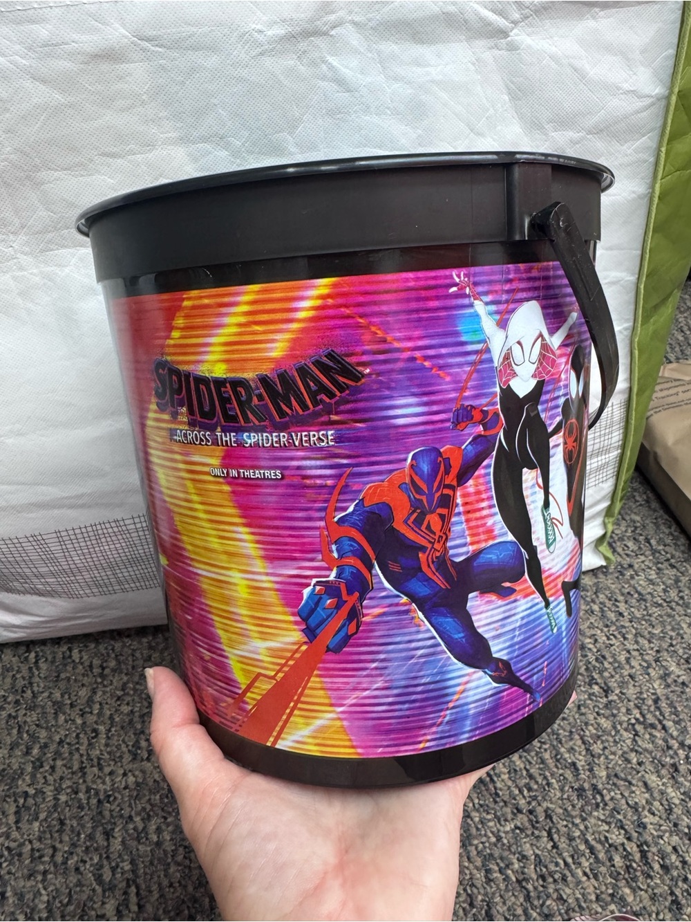 Spider-Man: Across the Spider-Verse Collectible Popcorn Bucket - Multicolor